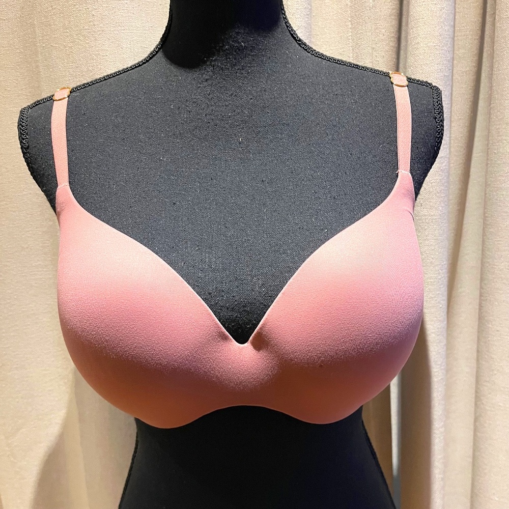 Victoria’s Secret Incredible Perfect Shape Bra 32DDD / F70 – Mauve Pink